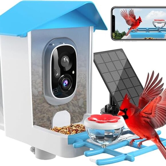 Smart Bird Feeder w Camera AI Bird Identification - Picture 5 of 6